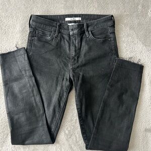 Sam Edelman The Stiletto High Rise Skinny Ankle Jeans in Charcoal